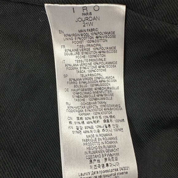 IRO Paris Cropped Coat - Picture 5 of 6